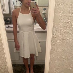 White dress